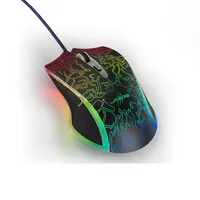 Gamer egér USB Hama uRage Reaper 220 Illuminated fekete illusztráció, fotó 1