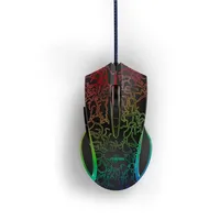 Gamer egér USB Hama uRage Reaper 220 Illuminated fekete illusztráció, fotó 2