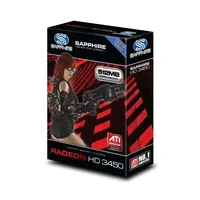 AGP Ati HD3450 512MB DDR2, 64bit, 600/800Mhz, DX10.1, DVI, HDMI, Passzív 2 év illusztráció, fotó 2