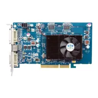 AGP Ati HD4650 1024MB DDR2, 128bit, 600/800Mhz, DX10.1, 2xDVI, Single Slot Vent illusztráció, fotó 3