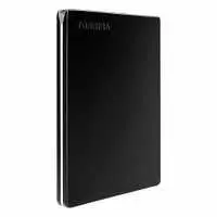 2TB Külső HDD 2.5" USB 3.0 5Gbps NTFS szálcsiszolt alumínium Toshiba Canvio Slim Fekete HDTD320EK3EAU Technikai adatok