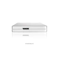 500GB Külső HDD 2.5  USB3.0 Toshiba Canvio Alu Ezüst aluminium, metál fényű illusztráció, fotó 2