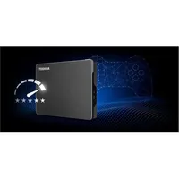 1TB Külső HDD 2.5  USB3.2 Gen 1 Toshiba Canvio Gaming Fekete illusztráció, fotó 3