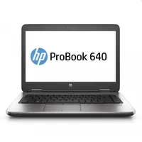 HP ProBook laptop 14" FHD i5-6200U 8GB 256GB HD W10 ezüst HP ProBook 640 G2 HP-99742011 Technikai adatok