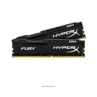 16GB DDR4 Memória 2400MHz CL15 DIMM (Kit of 2) KINGSTON HYPERX Fury Black Series HX424C15FB2K2_16 Technikai adatok