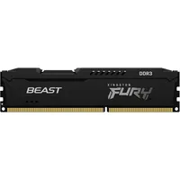 8GB memória DDR3 1600MHz Kingston FURY Beast Black KF316C10BB 8 KF316C10BB_8 Technikai adatok