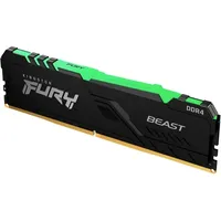 8GB memória DDR4 3200MHz Kingston FURY Beast RGB KF432C16BBA 8 KF432C16BBA_8 Technikai adatok