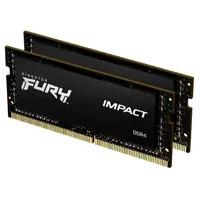 32GB DDR4 notebook memória 3200MHz 2x16GB Kingston FURY Impact KF432S20IBK2_32 Technikai adatok