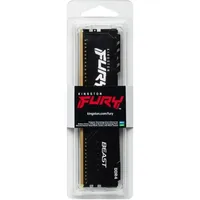 16GB DDR4 memória 3733MHz 1x16GB Kingston FURY Beast Black illusztráció, fotó 5