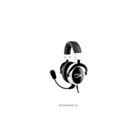 HyperX Cloud fehér 3,5 Jack gamer headset illusztráció, fotó 1