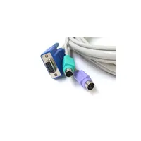 átkapcsoló kábel 2xPS2+VGA 1,8m illusztráció, fotó 1