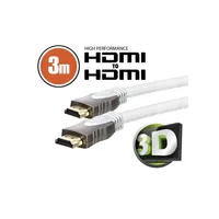 Kábel HDMI-HDMI monitor 3m 3D V1,4 illusztráció, fotó 1