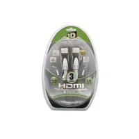 Kábel HDMI-HDMI monitor 3m 3D V1,4 illusztráció, fotó 2