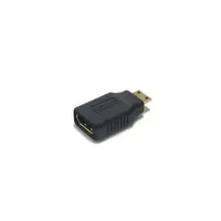 Adapter HDMI-F to mini HDMI-M átalakító HDMI-F (Anya) to mini HDMI-M (Apa) illusztráció, fotó 1