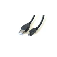 Kábel USB 2.0 összekötő A/microB 1,8m illusztráció, fotó 2
