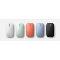 Vezetéknélküli egér Microsoft Modern Mobile Mouse fehér illusztráció, fotó 2