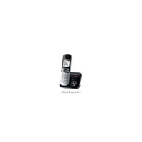 Panasonic DECT telefon kihang. üzenetrögzítős hívóazonosítós fekete, fehér háttérvil KX-TG6821PDB Technikai adatok