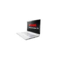 Toshiba Satellite 15.6  laptop , Intel i3-4005U, 4GB, 750GB, DOS, fehér illusztráció, fotó 1