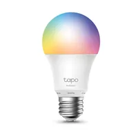 WiFi okos izzó TP-LINK Tapo L530E Okos Wi-Fi égő szabályozható multicolor illusztráció, fotó 1