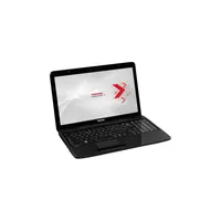 Toshiba Satellite 15,6  laptop, Intel i3-2350M, 4GB, 640GB, Win7Hpre, Fekete no illusztráció, fotó 2