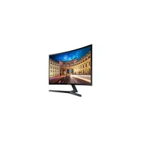 Monitor 23,5  FHD 1920x1080 VA Ívelt HDMI Dsub B2C Samsung C24F396FHU illusztráció, fotó 1