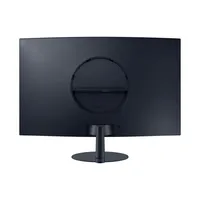 Monitor 23,6  FHD 1920x1080 ívelt kijelzős HDMI Display port Samsung C24T550FDR illusztráció, fotó 3