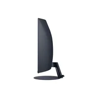 Monitor 23,6  FHD 1920x1080 ívelt kijelzős HDMI Display port Samsung C24T550FDR illusztráció, fotó 4