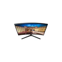 Monitor 27  FHD 1920x1080 Ívelt HDMI Dsub fekete B2C Samsung C27F396FHU illusztráció, fotó 3