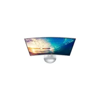 Monitor 27  FullHD 1920x1080 Ívelt LED VA 4ms Mega DCR HDMI DP fehér Samsung C2 illusztráció, fotó 3