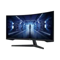 Monitor 34  3440x1440 VA HDMI DP Samsung LC34G55TWWP illusztráció, fotó 2
