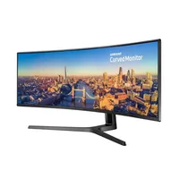 Monitor 49  3840x1080 VA HDMI DP USB USB-C Samsung C49J890DKR illusztráció, fotó 4