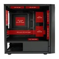 Számítógépház LC Power mATX illusztráció, fotó 3