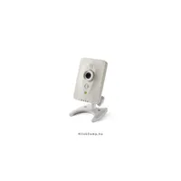 LevelOne FCS-0031 IP Cube beltéri kamera, 1MP1280x800, 3,6mm, PIR, SD, PoE illusztráció, fotó 1