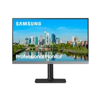 Monitor 24  FHD 1920x1080 HDMI Display port Samsung F24T650FYR LED IPS kékes sö illusztráció, fotó 1