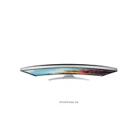 Monitor 27  S27D590C LED HDMI Display port ívelt kijelzős monitor illusztráció, fotó 3