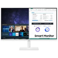 Monitor 32  LED HDMI HDR10 SMART fehér távirányítóval Samsung illusztráció, fotó 2