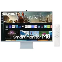 Monitor 32  3840x2160 VA HDMI USB USB-C Samsung M8 S32BM80BUU illusztráció, fotó 1