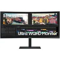 Monitor 34  3440x1440 VA HDMI DP USB USB-C Samsung S34A650UXU illusztráció, fotó 1