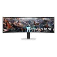 Monitor 49  5120x1440 OLED HDMI mHDMI DP USB Samsung Odyssey G9 G93SC illusztráció, fotó 2