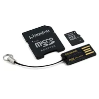 16GB SD micro SDHC Class 4 MBLY4G2/16GB memória kártya adapterrel illusztráció, fotó 1