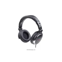 A4-Tech-Gembird összecsukható fekete DJ fejhallgató illusztráció, fotó 1
