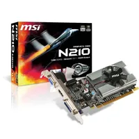 N210-MD1G/D3 1GB GDDR3 PCIe DVI HDMI D-Sub illusztráció, fotó 1