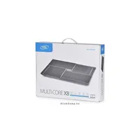 Notebook Hűtőpad 15,6 -ig MULTI CORE X8 23dB; max. 90,72 m3/h; 4x10cm, 2xUSB2.0 illusztráció, fotó 5