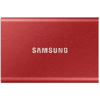 1TB külső SSD USB3.2 Samsung T7 piros MU-PC1T0R_WW Technikai adatok