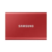 1TB külső SSD USB3.2 Samsung T7 piros illusztráció, fotó 3
