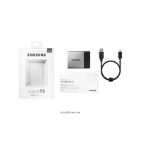 2TB külső SSD USB 3.1Samsung Portable SSD T3 External MU-PT2T0B/EU illusztráció, fotó 2