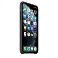 Apple iPhone 11 Pro Max fekete szilikon hátlap tok illusztráció, fotó 5