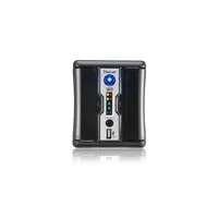 NAS, 2 HDD hely, CPU: Dual Core 600Mhz, RAM: 256MB, SATA, 2x RJ45, 2x USB2.0, D illusztráció, fotó 2