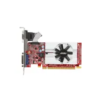PCI-E Nvidia GT610 1024MB, DDR3, 64bit, 810/1334Mhz, DVI, HDMI, D-SUB, LP, Sing illusztráció, fotó 1