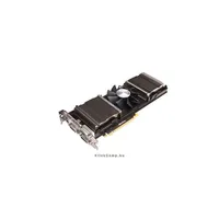 N690GTX P3D4GD5 nVidia GDDR5 4GB 512bit PCI-E videokártya illusztráció, fotó 2